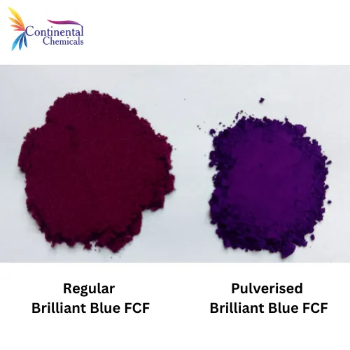 Brilliant Blue FCF Color Samples