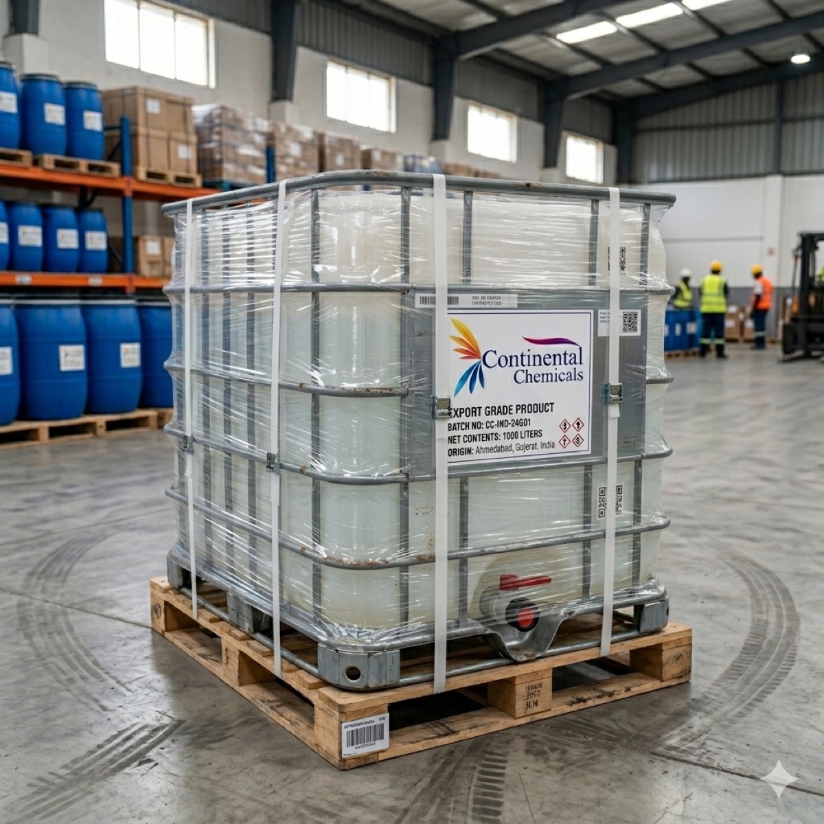 IBC Tank — export packaging